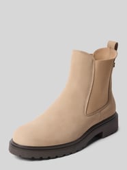 Buty chelsea z naturalnej skóry nubukowej od Tommy Hilfiger - 43