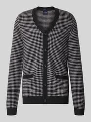 Cardigan van kasjmier met V-hals van Christian Berg Men - 3