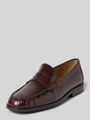 Loafers ze skóry model 'PENNYBAR' od JACK & JONES - 28