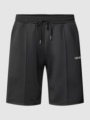 Shorts mit Label-Print von Les Deux Schwarz - 43