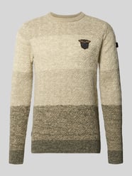 Regular Fit Strickpullover aus reiner Baumwolle mit Label-Detail von PME Legend - 10
