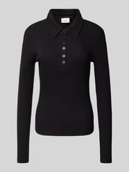 Shirt met lange mouwen en polokraag, model 'drew' van Gestuz - 39