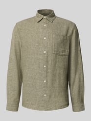 Koszula casualowa o kroju slim fit z mieszanki lnu i bawełny model 'NELSON' od Redefined Rebel - 10