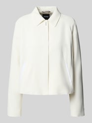 Regular fit korte blazer van pure viscose van BOSS - 2