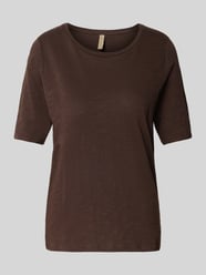 T-shirt z okrągłym dekoltem model ‘Babette’ od Soyaconcept - 26