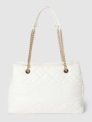 Handtasche mit Label-Details Modell 'ADA' von VALENTINO BAGS Weiß - 34