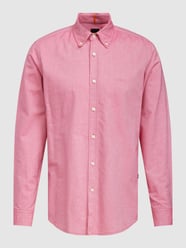 Regular Fit Freizeithemd mit Button-Down-Kragen Modell 'Rickert' von BOSS Orange Pink - 32
