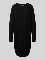 Knielange gebreide jurk met ronde hals van Christian Berg Woman - 25