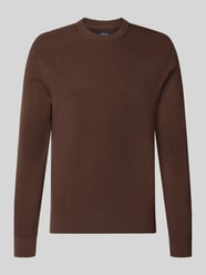 Regular Fit Strickpullover aus Baumwoll-Mix von MCNEAL Beige - 23