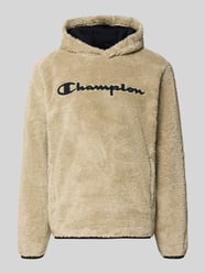 Hoodie van teddybont van CHAMPION Beige - 8