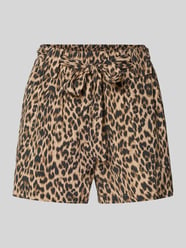 Bermudy o kroju loose fit z czystej wiskozy model 'NOVA' od ONLY - 42