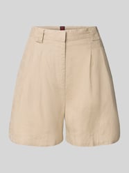 Shorts aus Leinen mit Paspeltaschen Modell 'LINO' von Stefanel - 17