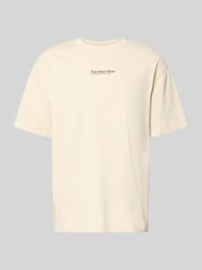 T-Shirt mit Rundhalsausschnitt Modell 'Sauni' von Samsøe Samsøe Beige - 38