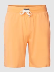 Sweatshorts mit elastischem Bund Modell 'SUMMER JERSEY' von Polo Ralph Lauren Underwear Orange - 33