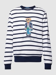 Sweatshirt mit Motiv-Print von Polo Ralph Lauren Blau - 14