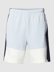 Regular Fit Sweatshorts im Colour-Blocking-Design von Lacoste Blau - 35