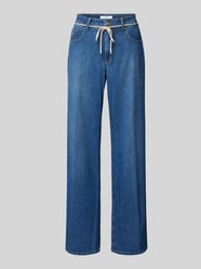 Regular Fit Jeans mit Bindegürtel Modell 'Style.Morgan' von Brax Blau - 5