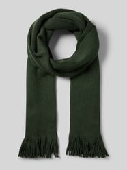 Sjaal van wolmix met franjes van Christian Berg Men - 20