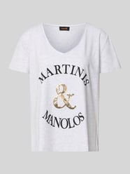 T-Shirt mit Label-Print von miss goodlife - 11