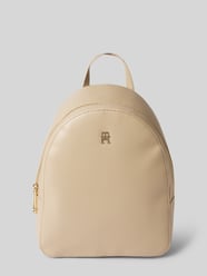 Rucksack mit Label-Applikation von Tommy Hilfiger Beige - 26