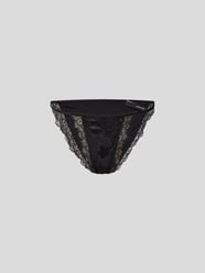 Slip mit Seiden-Anteil von Anine Bing Grau / Schwarz - 8