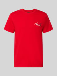T-shirt o kroju slim fit z czystej bawełny od Tommy Jeans - 46