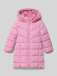 Regular Fit Steppmantel mit Teddyplüsch-Futter von s.Oliver RED LABEL Pink - 4