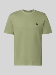 t-shirt z detalem z logo model 'FILLIP' od Blend - 12