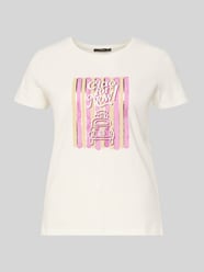 T-Shirt mit Motiv-Print und Rundhalsausschnitt von zero - 16