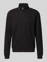 Regular Fit Sweatjacke aus Baumwoll-Piqué von BOSS - 46