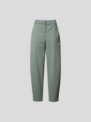 Stoffhose mit Eingrifftaschen von Tibi Grün - 12