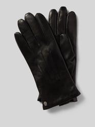 Handschuhe mit Label-Detail Modell 'Dover' von Roeckl Schwarz - 30