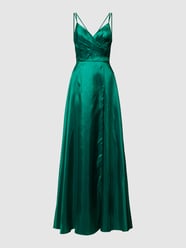 Abendkleid mit Herz-Ausschnitt von Luxuar Grün - 36