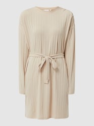 Kleid mit Taillengürtel Modell 'Natha' von Vila Beige - 34