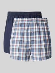 Boxershort met elastische band in een set van 2 stuks van Schiesser - 24