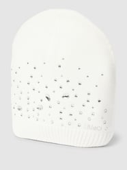 Beanie mit Zier-Applikation von Liu Jo White Weiß - 7