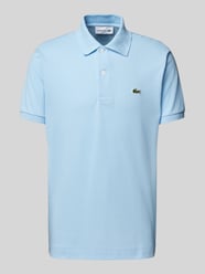 Regular Fit Poloshirt mit Label-Patch von Lacoste Blau - 10