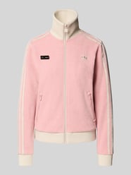 Regular Fit Sweatjacke aus Baumwoll-Mix Modell 'ADILUNA SEASON 2' von adidas Originals Pink - 2
