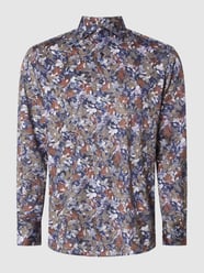 Regular Fit Business-Hemd aus Baumwolle  von Eterna Blau - 31