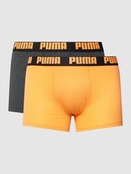 Trunks mit Label-Detail im 2er-Pack von Puma Orange - 11