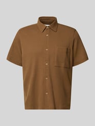 regular fit vrijetijdsoverhemd van katoenmix van s.Oliver RED LABEL - 47