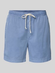 Szorty o kroju regular fit z elastycznym pasem model 'SUNFADED' od GANT - 19