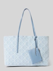 Shopper aus Baumwolle mit Logo-Muster von CK Calvin Klein - 25