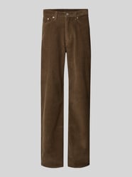 Straight fit corduroy broek in 5-pocketmodel, model '565' van Levi's® - 14
