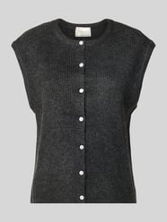 Mouwloos vest met kapmouwen, model 'Everest' van Neo Noir - 11