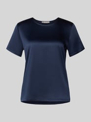 Bluzka o kroju regular fit z okrągłym dekoltem od Christian Berg Woman Selection - 14