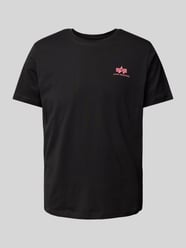 T-shirt z nadrukiem z logo od Alpha Industries - 8