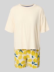 Pyjama van modalmix van SCHIESSER Beige - 17
