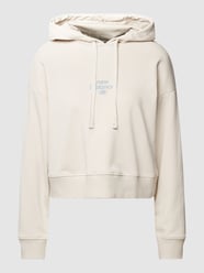 Hoodie mit Logo-Print Modell 'Essentials Graphic' von New Balance Beige - 26