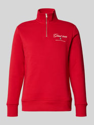 Sweatshirt mit Stehkragen und Reißverschluss von GANT - 24